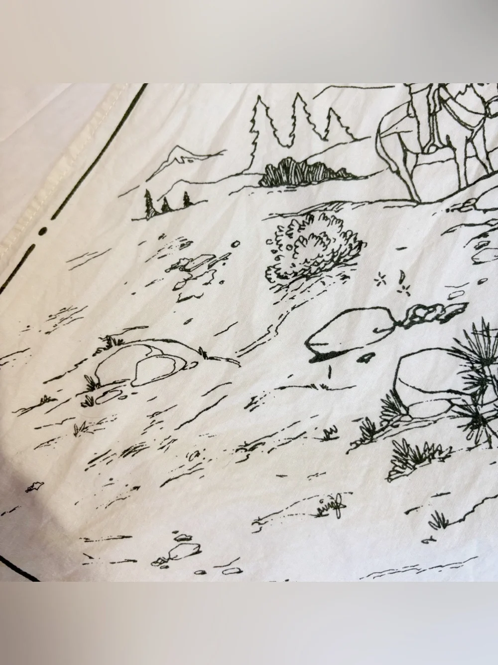 The Landmark Project Protect Our Forests Bandana Handkerchief Smokey The Bear